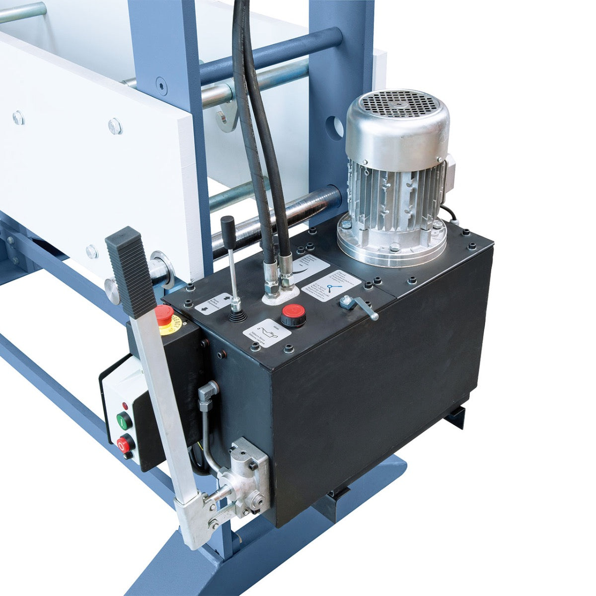 BERNARDO Hydraulische Werkstattpresse mit verschiebbarem Zylinder – Modell HWP 160-1500