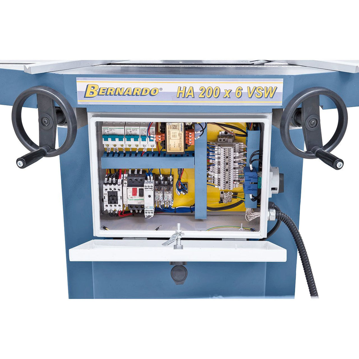 BERNARDO Hydraulische Ausklinkmaschine – Modell HA 200 x 6 VSW