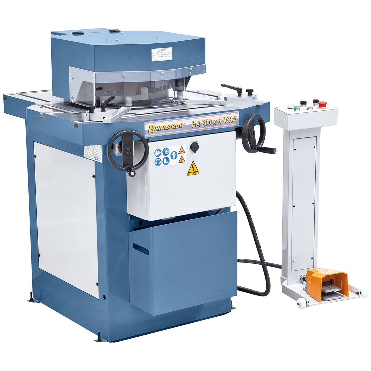 BERNARDO Hydraulische Ausklinkmaschine – Modell HA 200 x 6 VSW