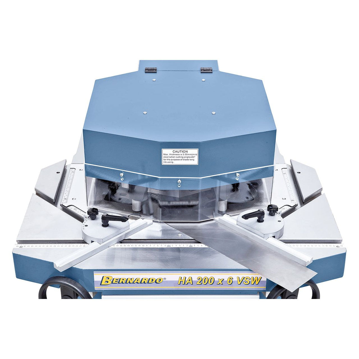 BERNARDO Hydraulische Ausklinkmaschine – Modell HA 200 x 6 VSW