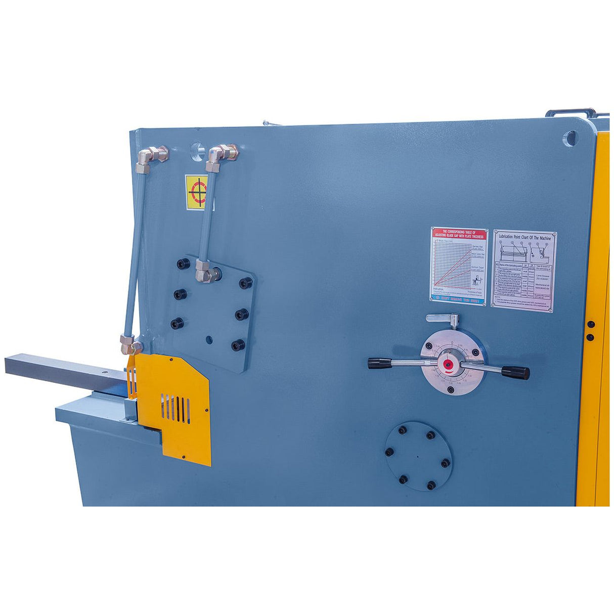 BERNARDO Hydraulische Schwingschnitt-Tafelschere – Modell HSB 3200 x 10
