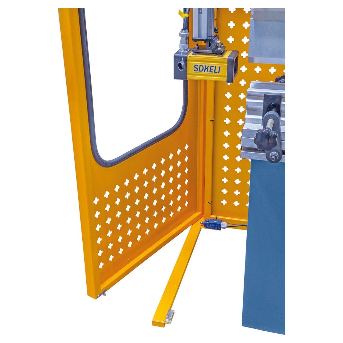 BERNARDO Hydraulische Abkantpresse – Modell AKPL 3200 x 125 mit manueller Bombiereinrichtung