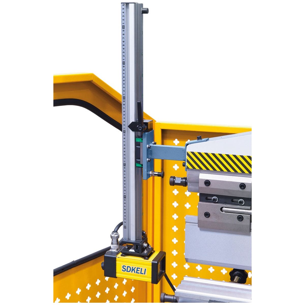 BERNARDO Hydraulische Abkantpresse – Modell AKPL 4000 x 125 mit manueller Bombiereinrichtung