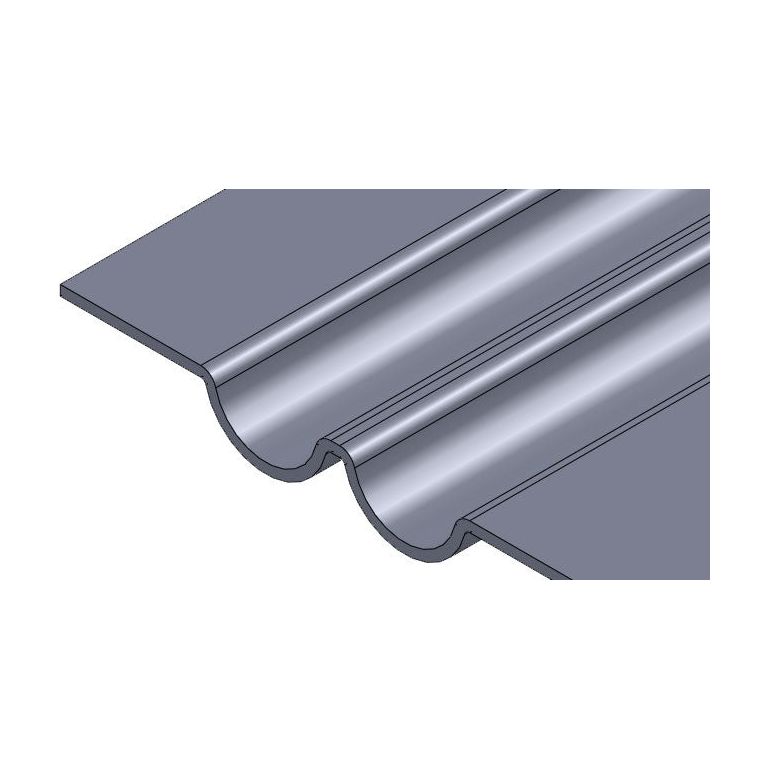 BERNARDO Zubehör für Sickenmaschine – Modell Spezialwalze Typ E2 für MSM 500 C