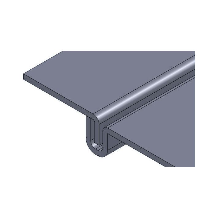 BERNARDO Zubehör für Sickenmaschine – Modell Spezialwalze Typ E6 für MSM 500 C