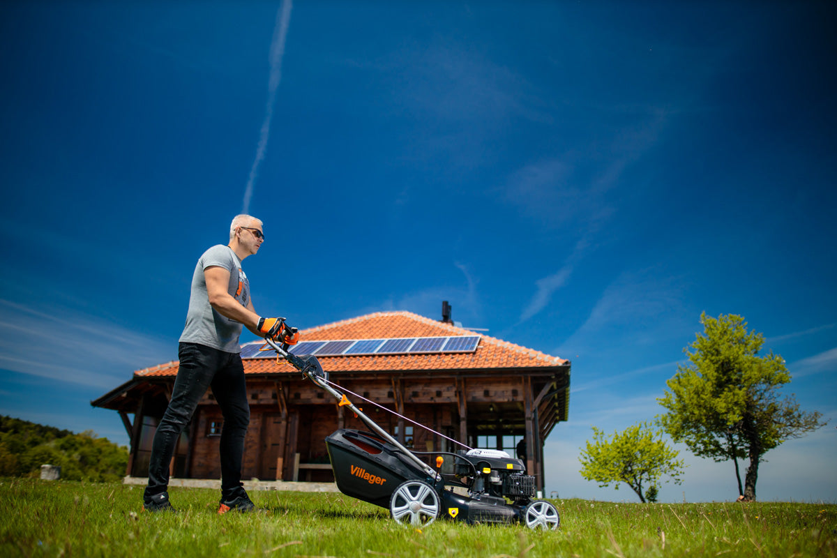 Villager FALCON 5111 T-ES - Benzin-Rasenmäher 173 cm³ mit 501 mm Schnittbreite & Elektrostart - VI-060228