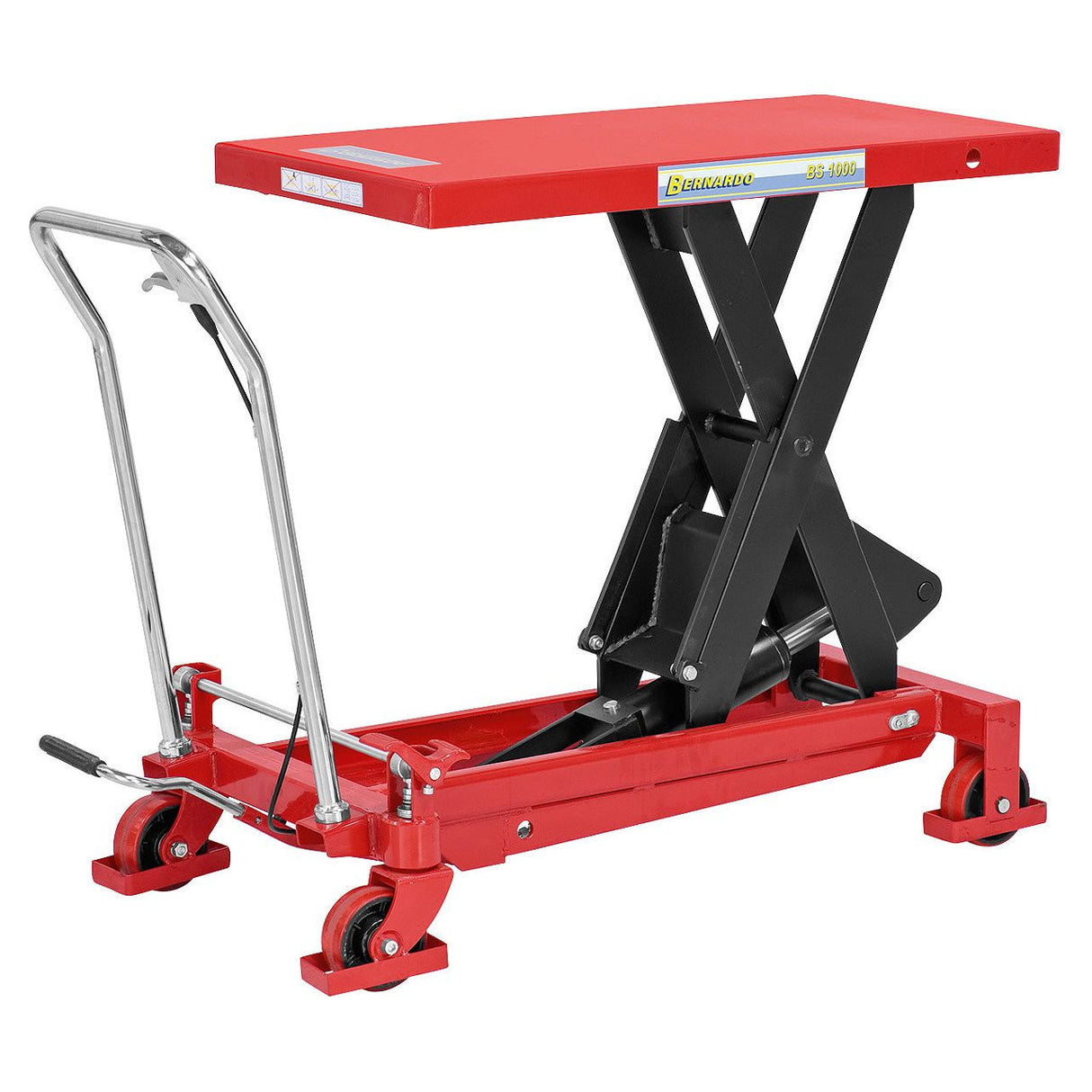 BERNARDO Hydraulik-Scherenhubtische – Modell BS 1000
