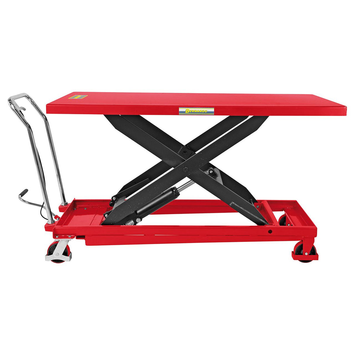BERNARDO Hydraulik-Scherenhubtische mit großer Tischplatte – Modell TG 1000