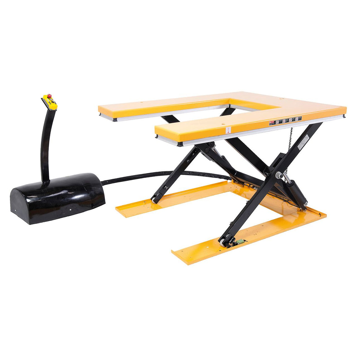 BERNARDO Scherenhubtische mit U-Plattform – Modell FSHT 1500 U