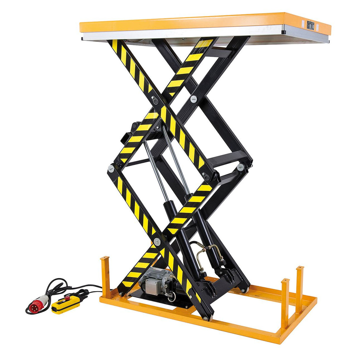 BERNARDO Stationäre Doppelscherenhubtische – Modell SSHT 1000 D