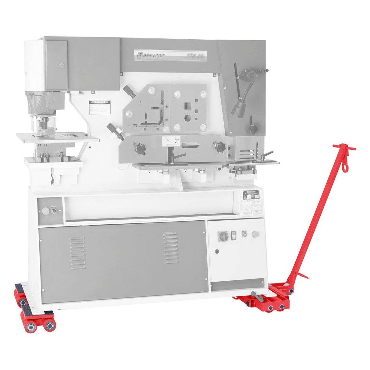 BERNARDO Schwerlast-Transportfahrwerk Set – Modell STF 4 N + VTR 4 N