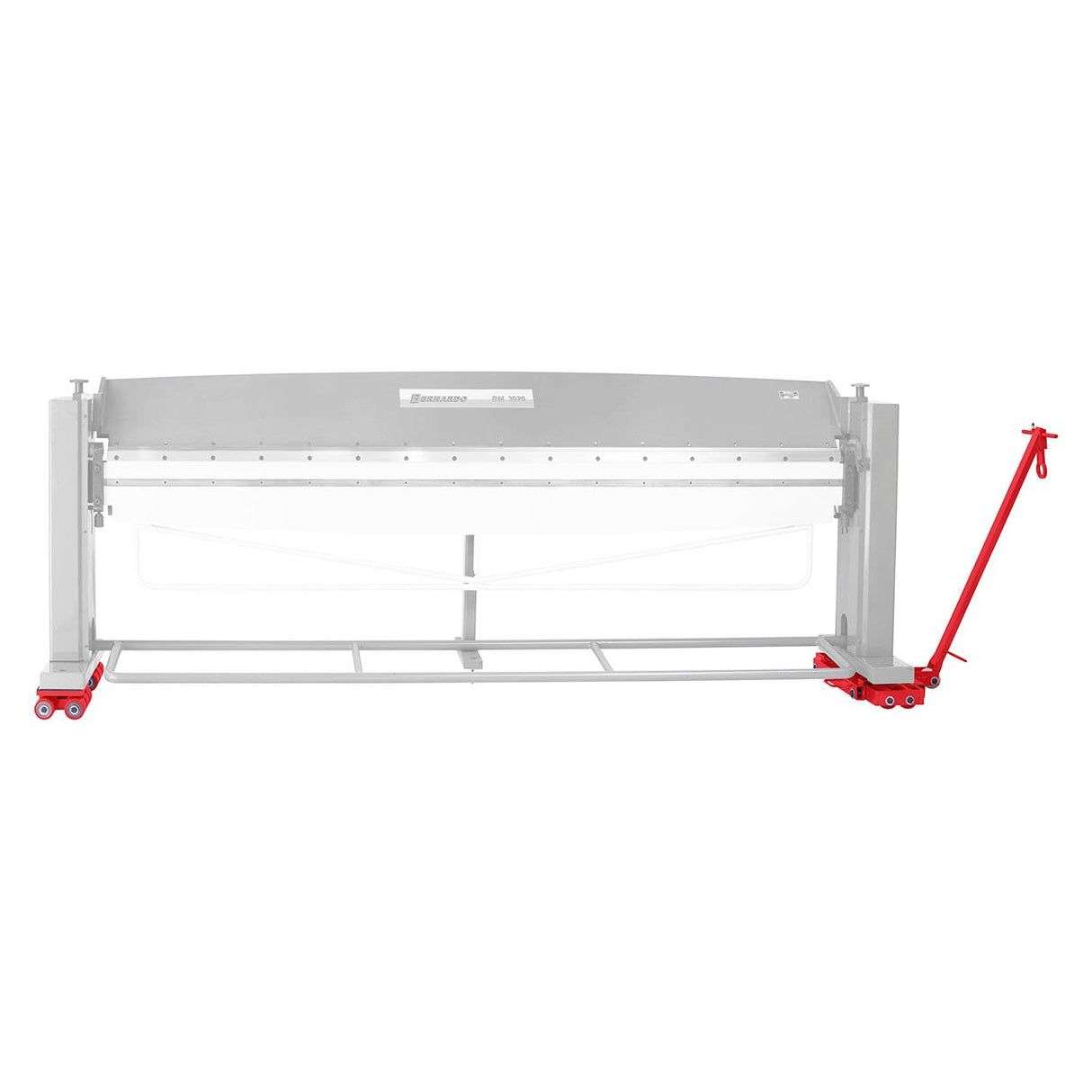 BERNARDO Schwerlast-Transportfahrwerk Set – Modell STF 8 N + VTR 8 N