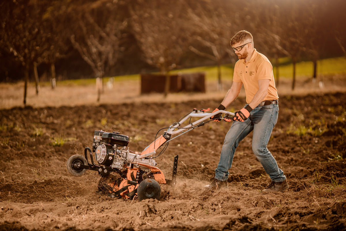 Villager VTB 853 PRIME - 1000 mm Bodenfräse mit 212 cm³ Motor & 6 Hacksternen - VI-074632