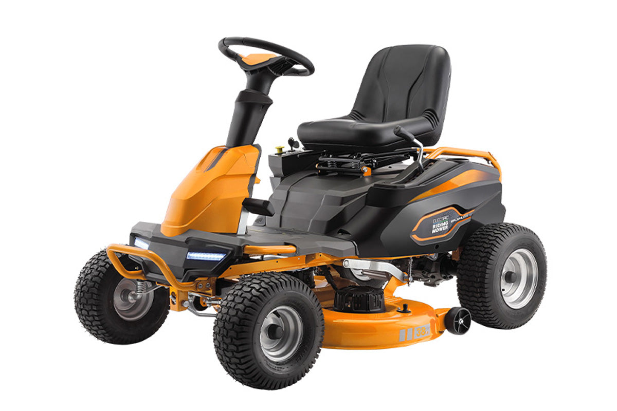 The Villager Capricorn 38 electric riding mower is available for purchase on tools.de. It is a modern electric ride-on mower designed for large lawns up to 6000 m²