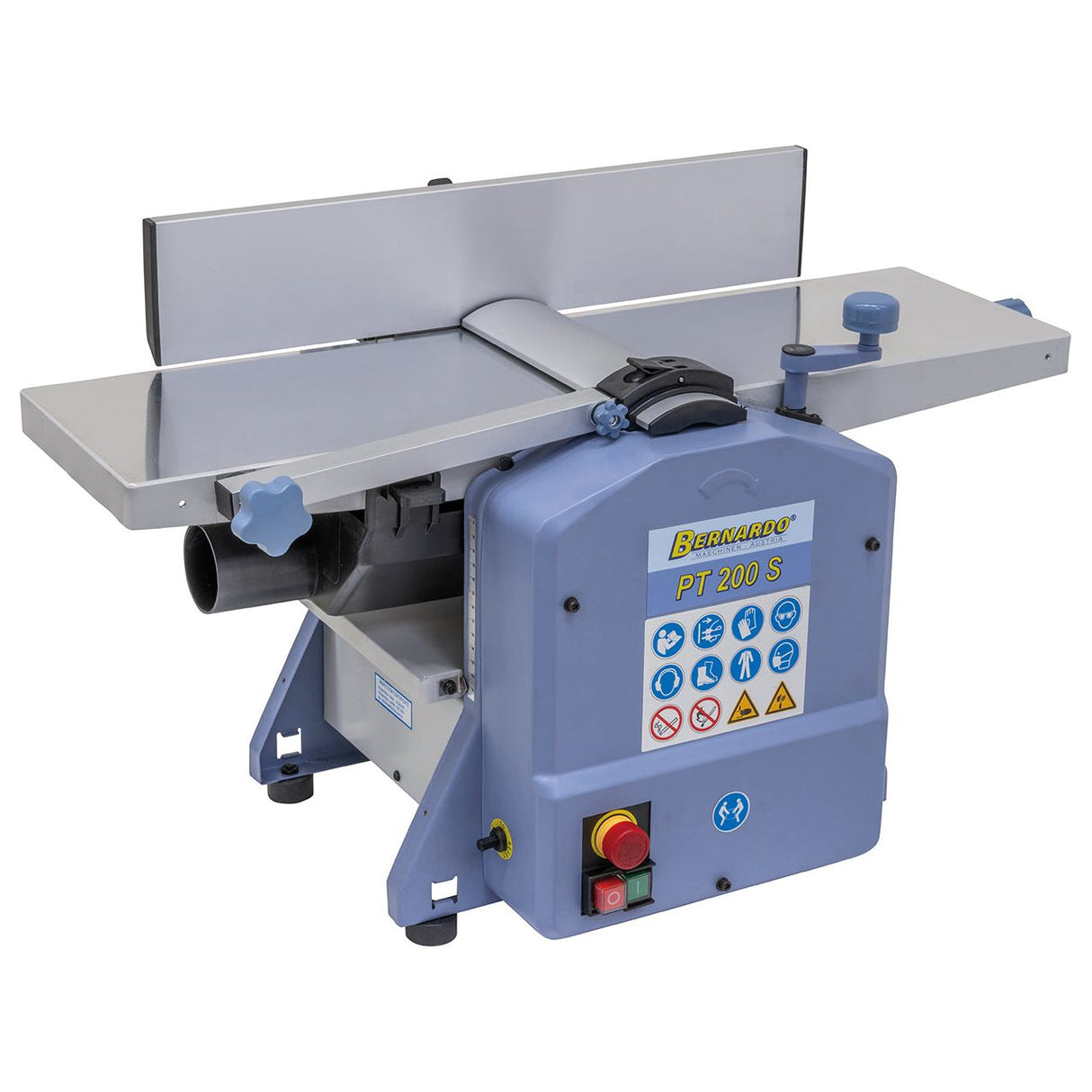 BERNARDO Abricht- und Dickenhobelmaschine mit Spiralhobelwelle – Modell PT 200 S / 230 V