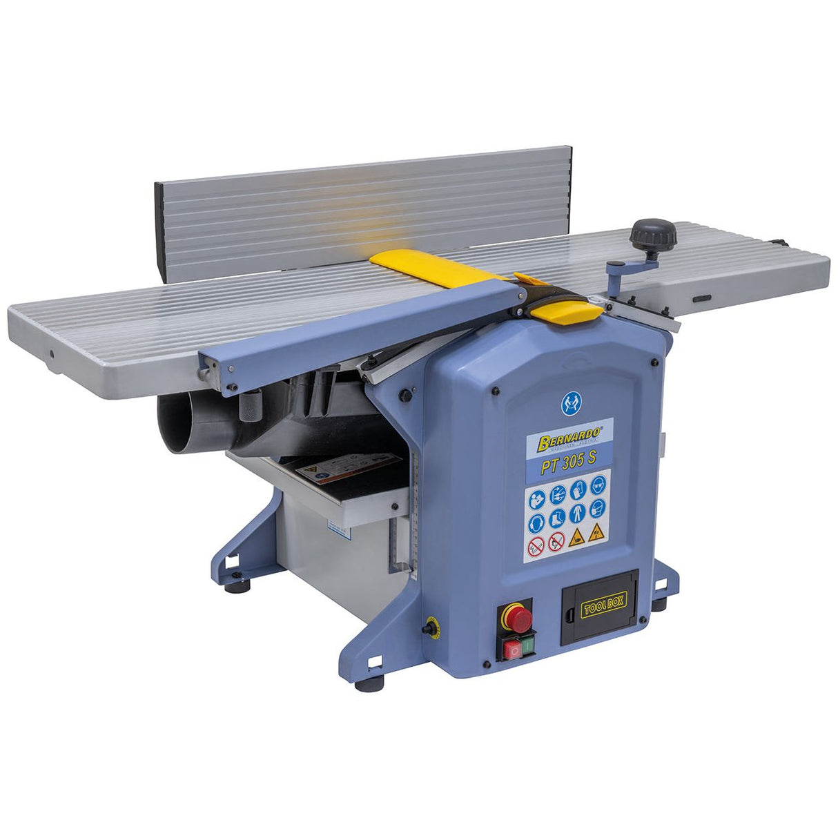 BERNARDO Abricht- und Dickenhobelmaschine mit Spiralhobelwelle – Modell Abricht- und Dickenhobelmaschine PT 305 S / 230 V