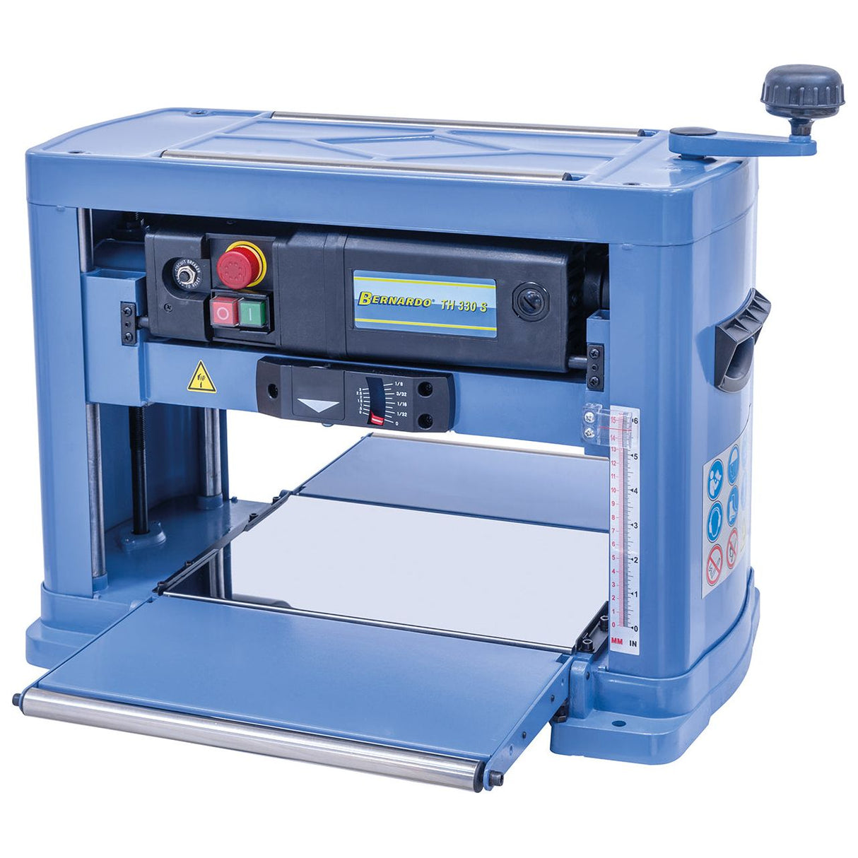 BERNARDO Dickenhobelmaschine mit Spiralhobelwelle – Modell Dickenhobelmaschine TH 330 S / 230 V