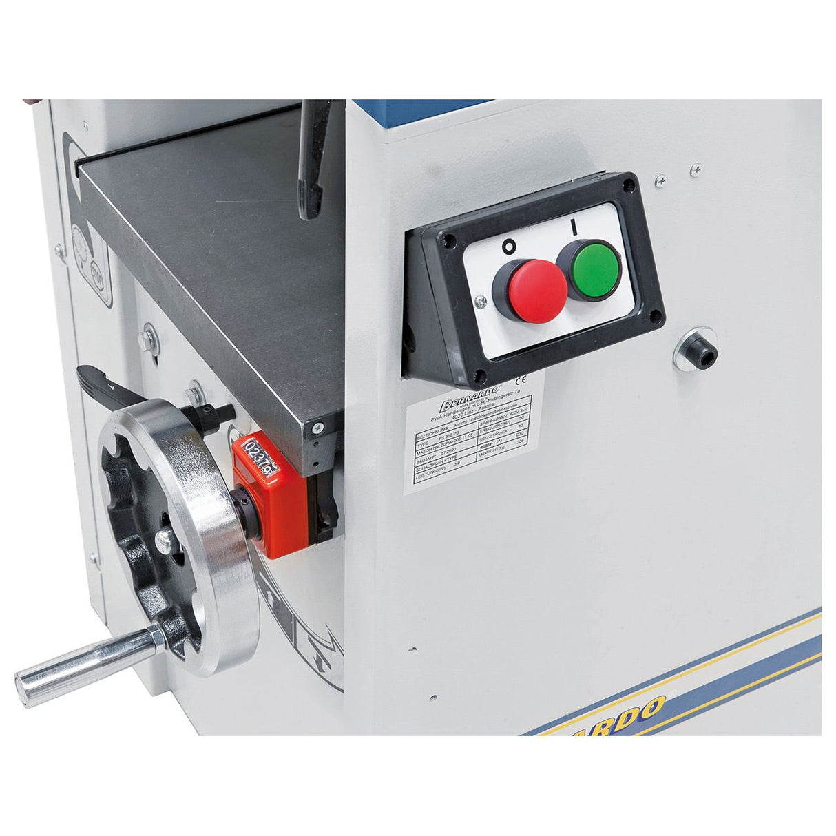 BERNARDO Abricht- und Dickenhobelmaschine mit Spiralhobelwelle – Modell FS 310 PS - 230 V