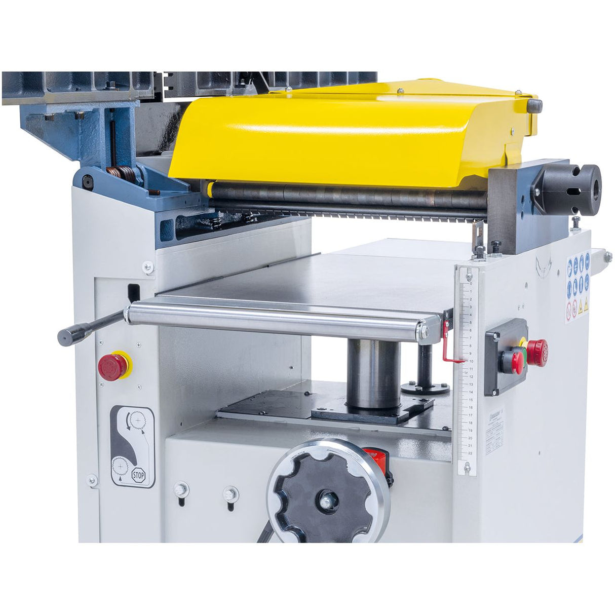 BERNARDO Abricht- und Dickenhobelmaschine mit Spiralhobelwelle – Modell FS 410 PS / 400 V