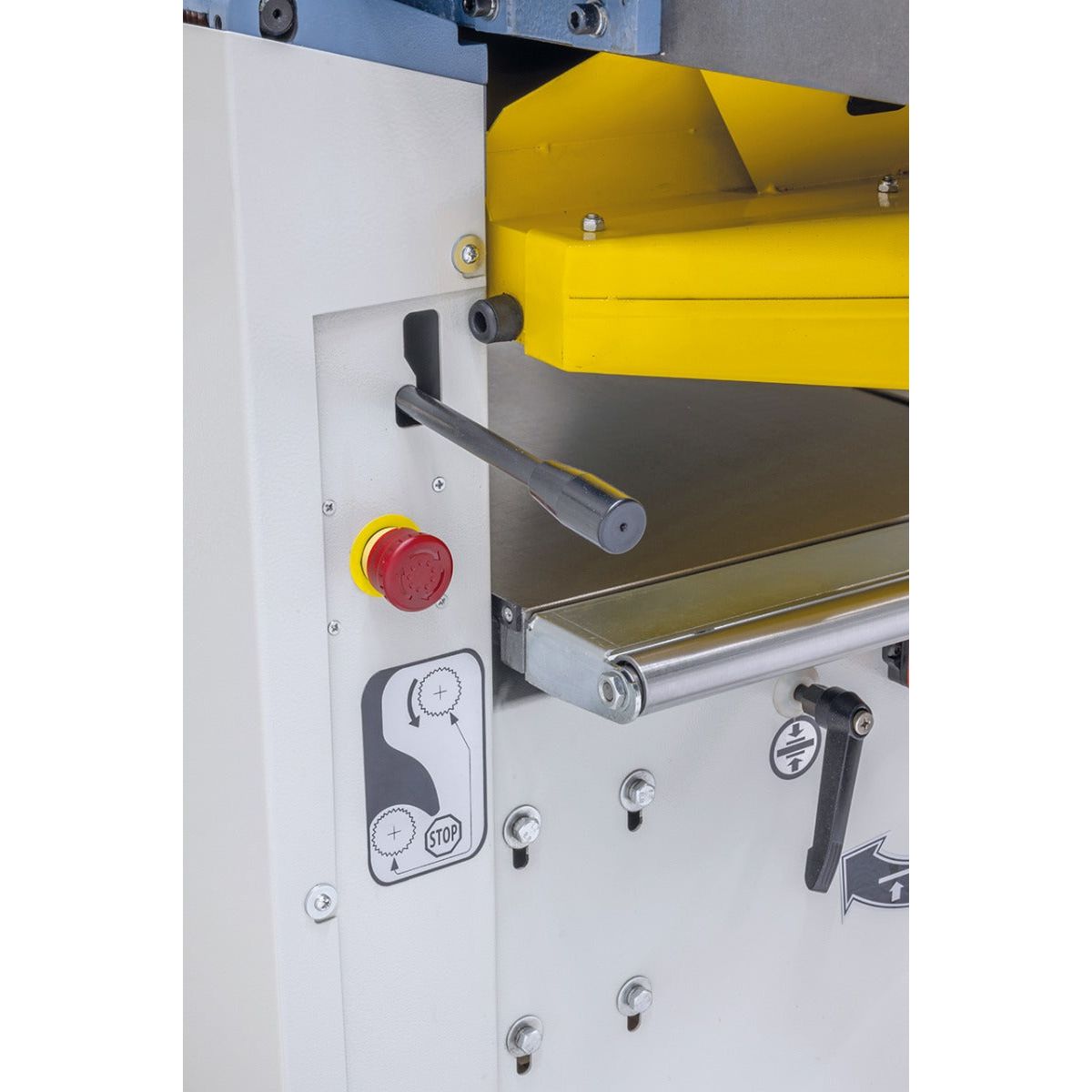 BERNARDO Abricht- und Dickenhobelmaschine mit Spiralhobelwelle – Modell FS 410 PS / 400 V