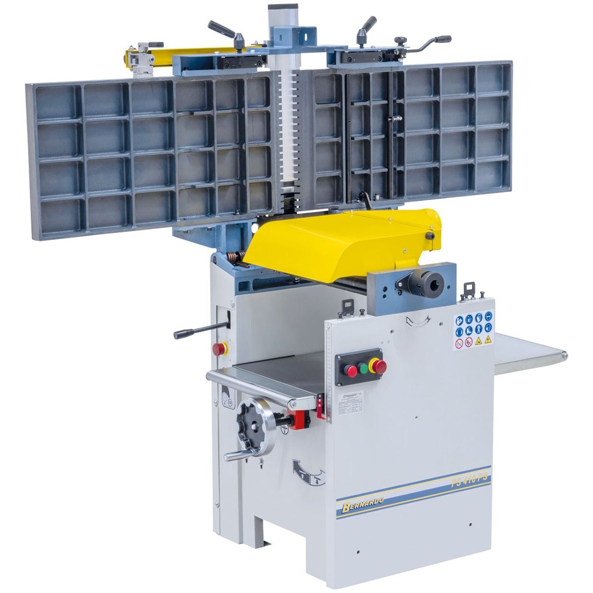 BERNARDO Abricht- und Dickenhobelmaschine mit Spiralhobelwelle – Modell FS 410 PS / 400 V