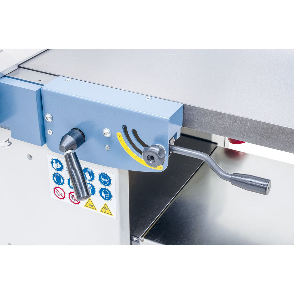 BERNARDO Abricht- und Dickenhobelmaschine mit Spiralhobelwelle – Modell FS 410 PS / 400 V