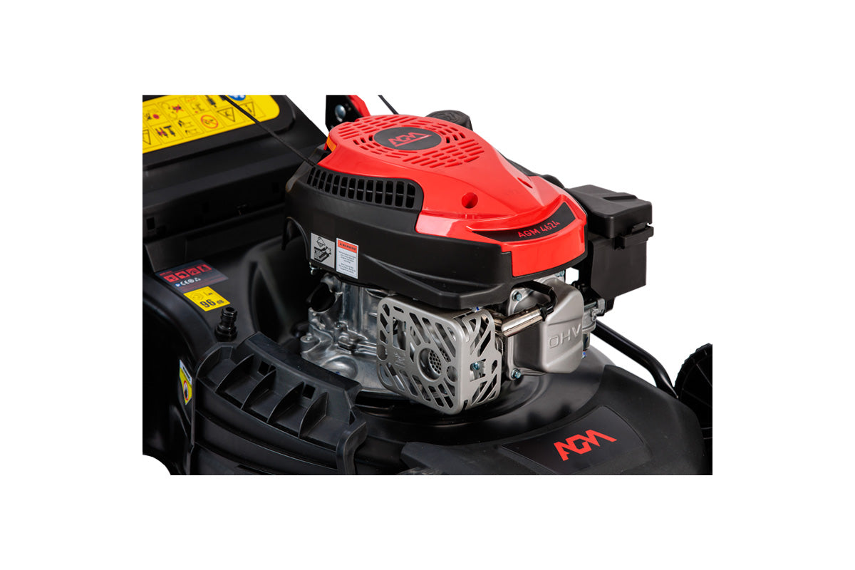 Villager AGM 4624 Motor-Rasenmäher - 46 cm Schnittbreite, vielseitig mit Mulch- & Seitenauswurf - VI-082420