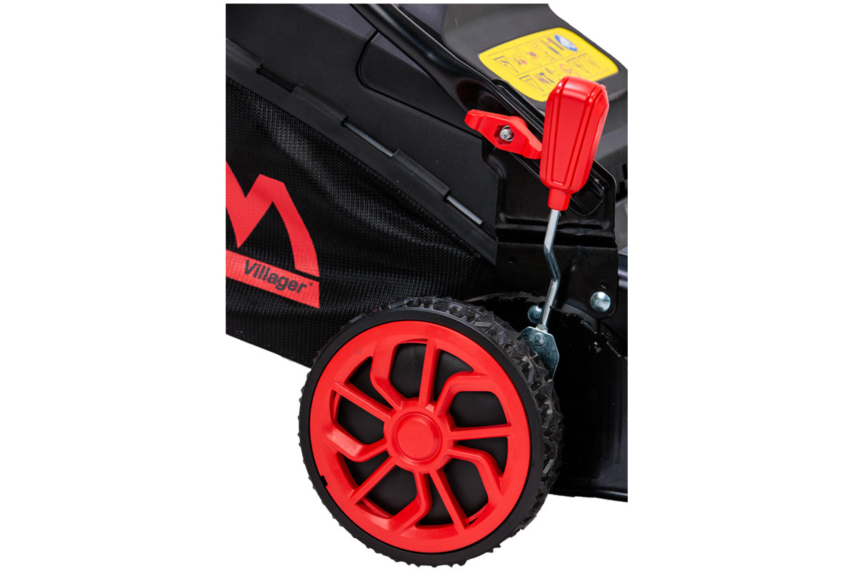 Villager AGM 4624 Motor-Rasenmäher - 46 cm Schnittbreite, vielseitig mit Mulch- & Seitenauswurf - VI-082420