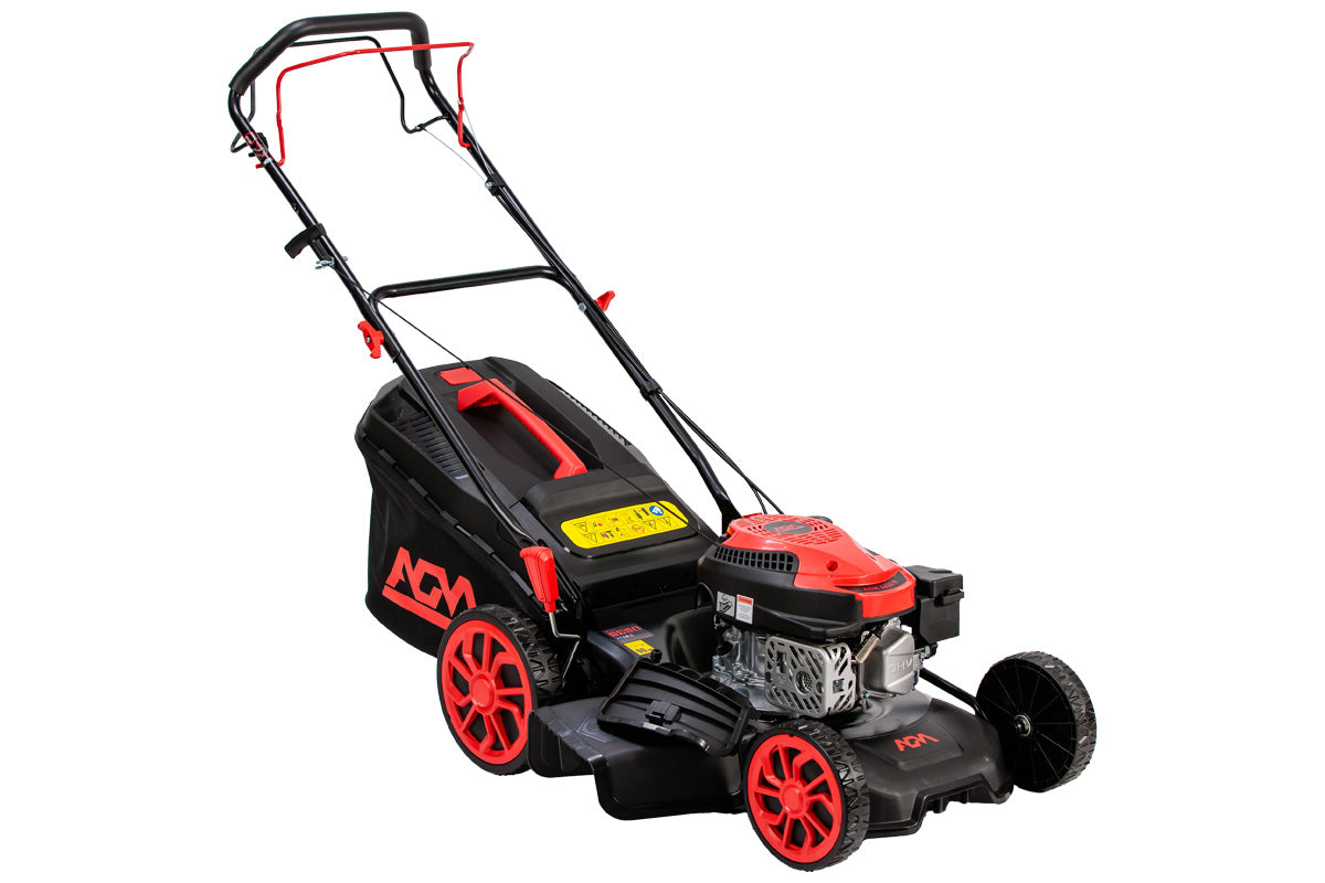 AGM 4624 R Benzin-Rasenmäher - 46 cm Schnittbreite, selbstfahrend, 3-in-1 Funktion - VI-082423