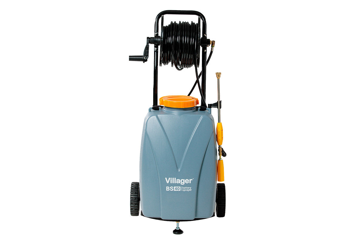 Villager BS 40 - Profi Akku-Drucksprüher mit 40 L Tank, 6 bar 30 m Schlauch, bis zu 10m Reichweite - VI-082503