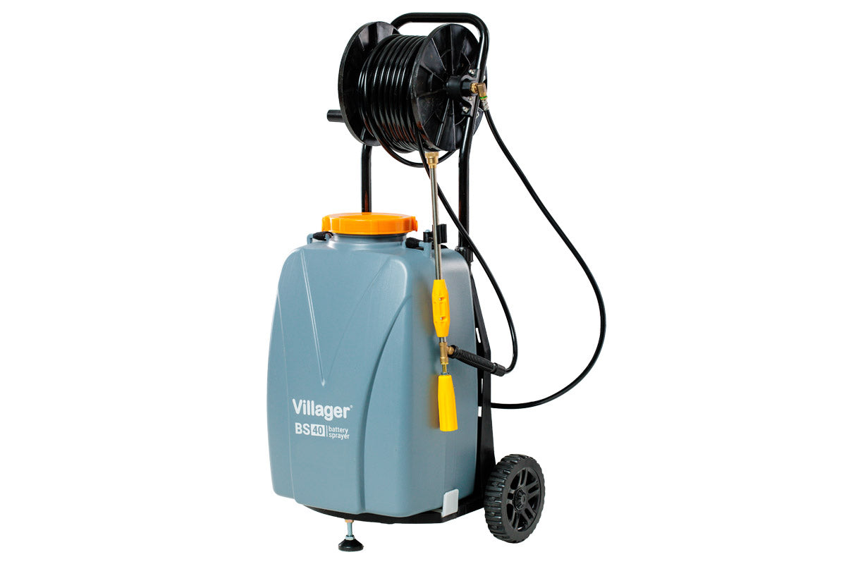 Villager BS 40 - Profi Akku-Drucksprüher mit 40 L Tank, 6 bar 30 m Schlauch, bis zu 10m Reichweite - VI-082503