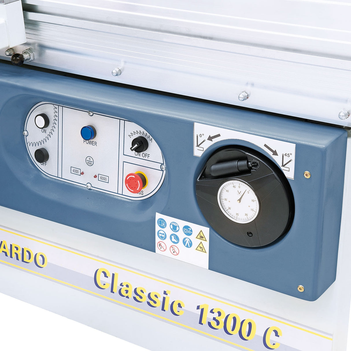 BERNARDO Formatkreissäge – Modell Classic 1300 C