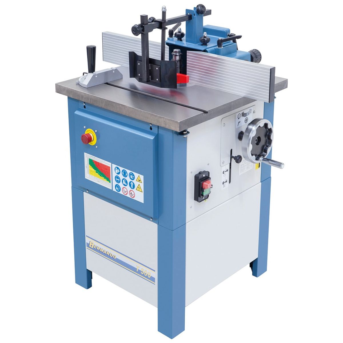 BERNARDO Tischfräsmaschine mit starrer Frässpindel – Modell T 500 / 400 V
