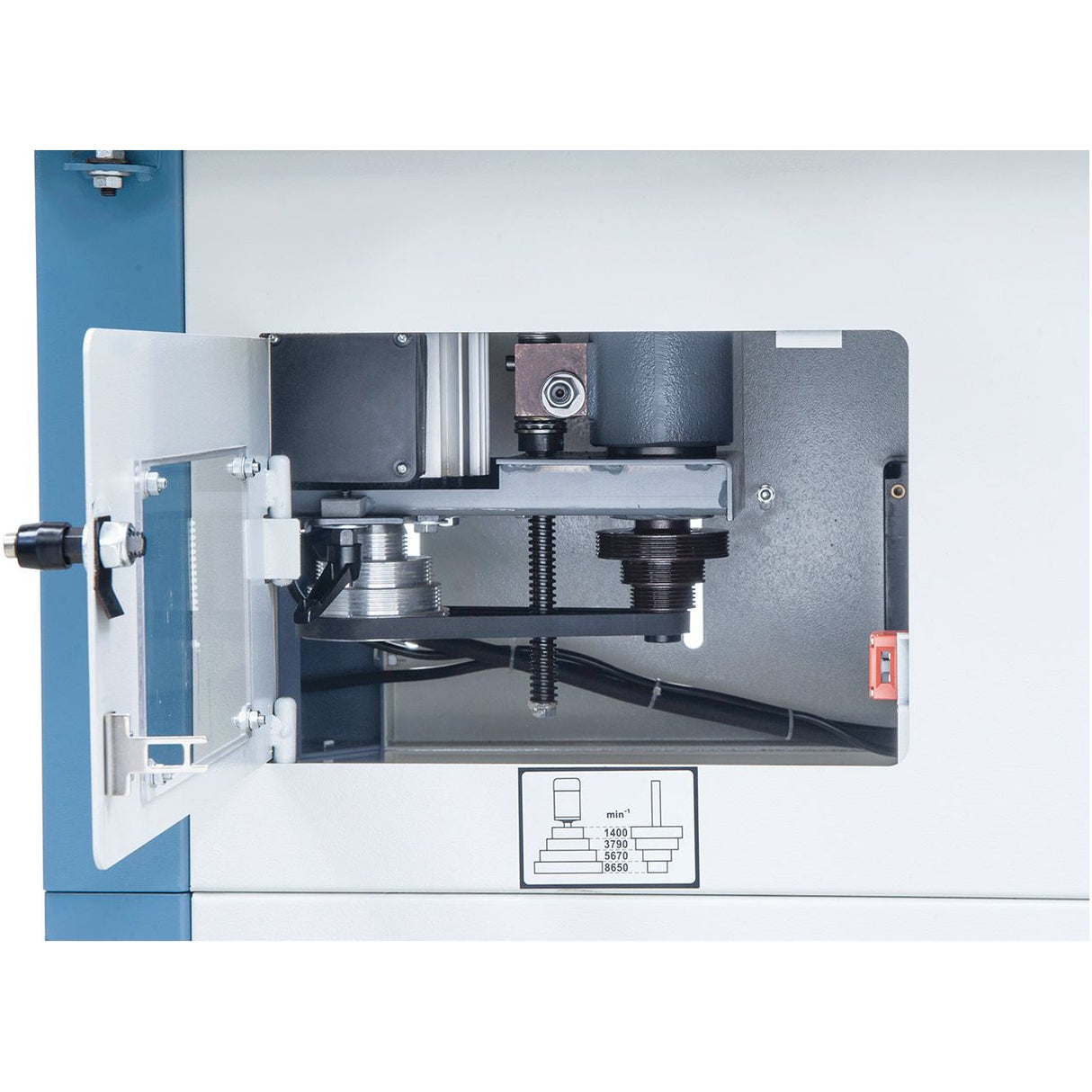 BERNARDO Tischfräsmaschine mit starrer Frässpindel – Modell T 500 / 230 V