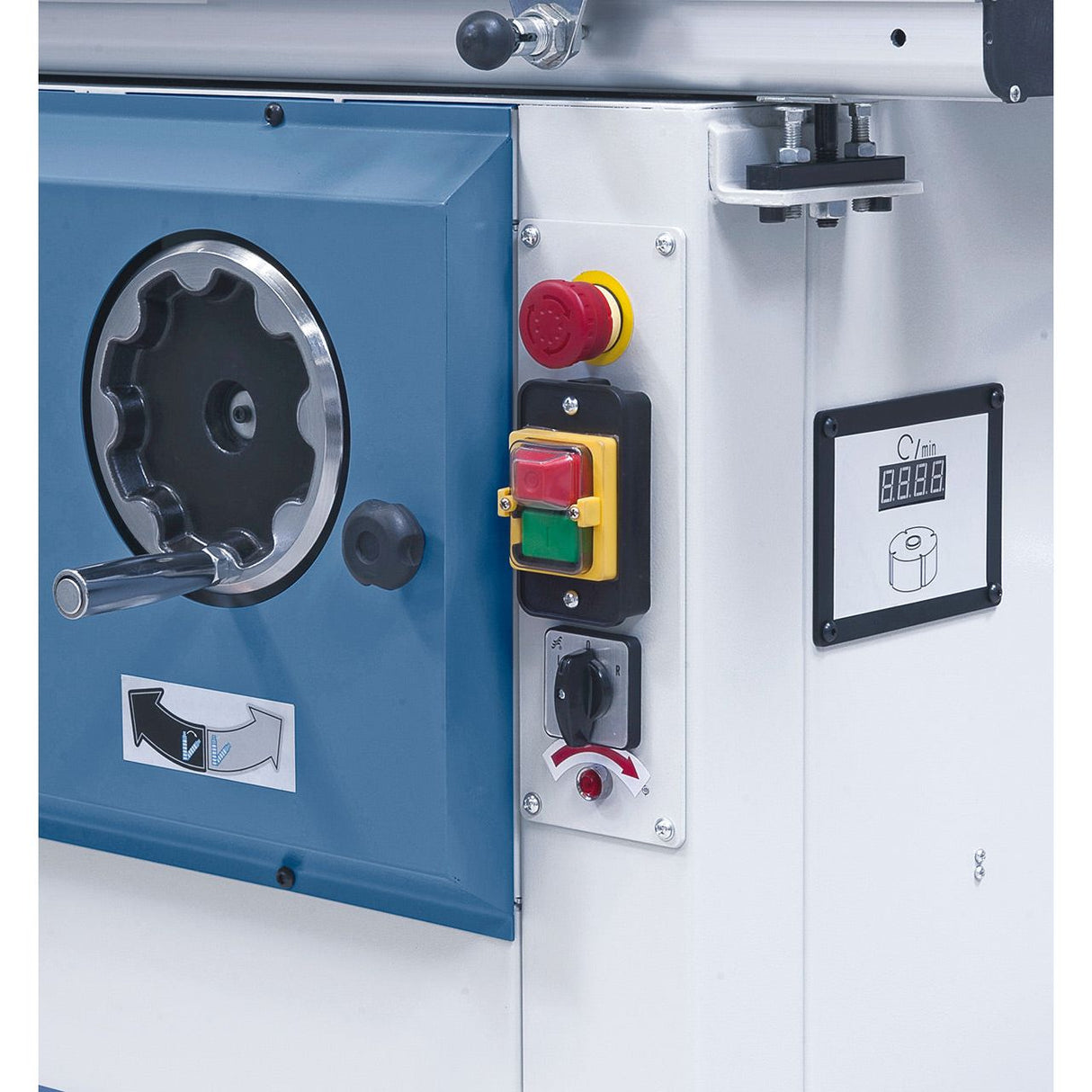 BERNARDO Schwenkspindel-Fräsmaschine mit Formattisch – Modell T 800 F - 230 V