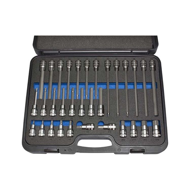 Deltach 1/2" Steckschlüsselsatz im Koffer, 32-teilig 501216