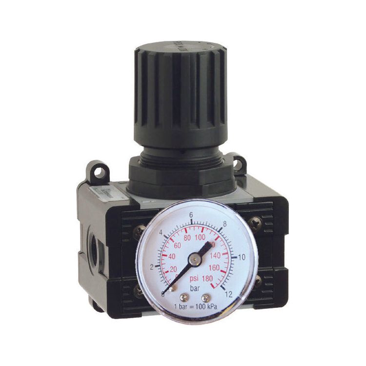 Steiner Airtools 1/2" Druckregler, Manometer SL12540