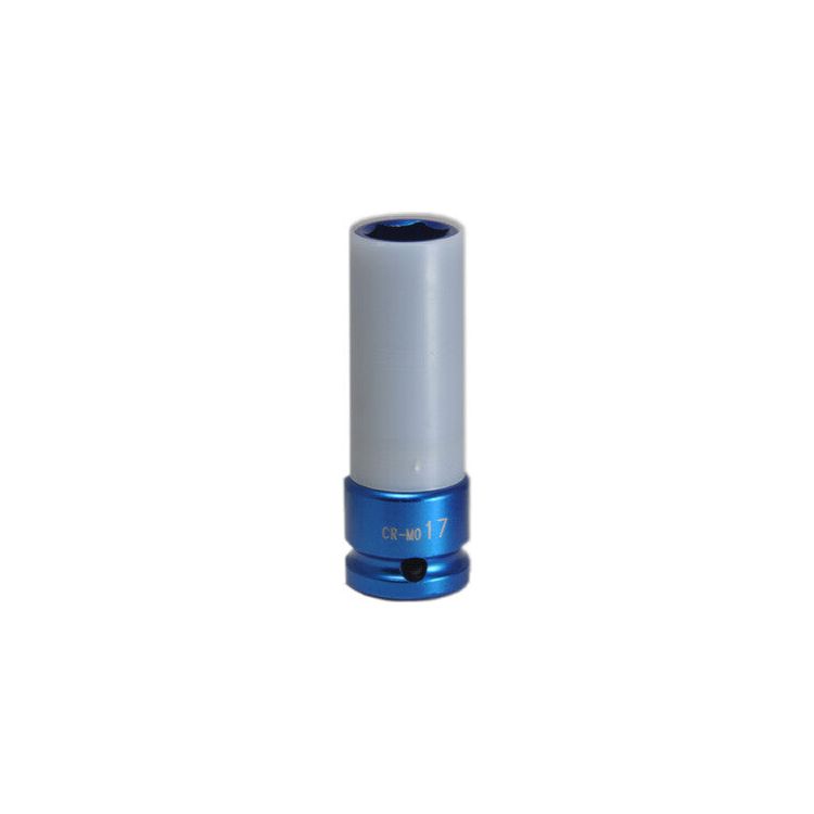 Steiner Airtools 1/2" Power cap 17mm, lang dünnwandig (blau) SK12LD17