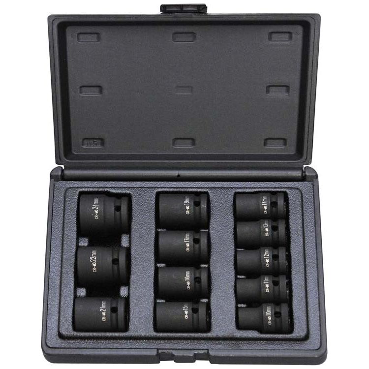 Steiner Airtools 1/2" Kraftschlüsselsatz, 12-teilig SK6921CM