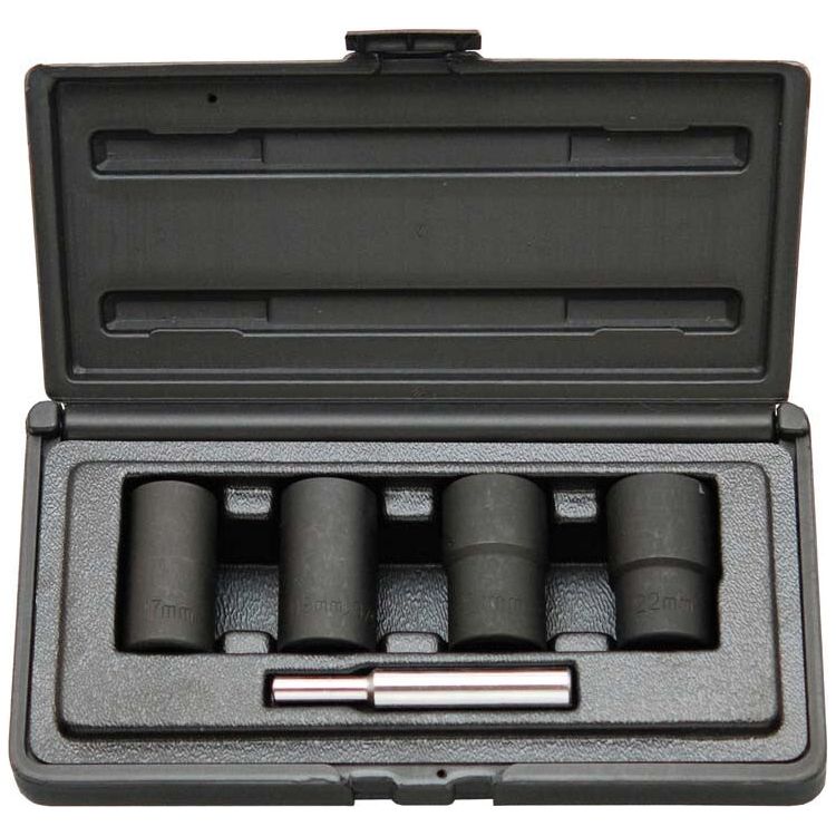 Steiner Airtools 1/2" Spiralsteckschlüssel-Satz, 4-tlg, int. SK6904CM