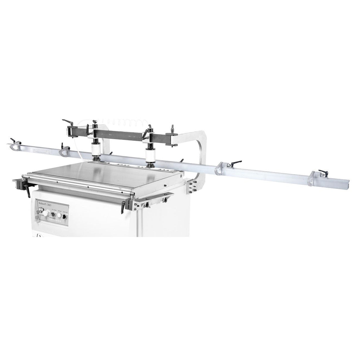 BERNARDO Zubehör Dübellochbohrmaschine – Modell Alu-Anschlag 3000 mm mit 4 Anschlagklappe für DB 21