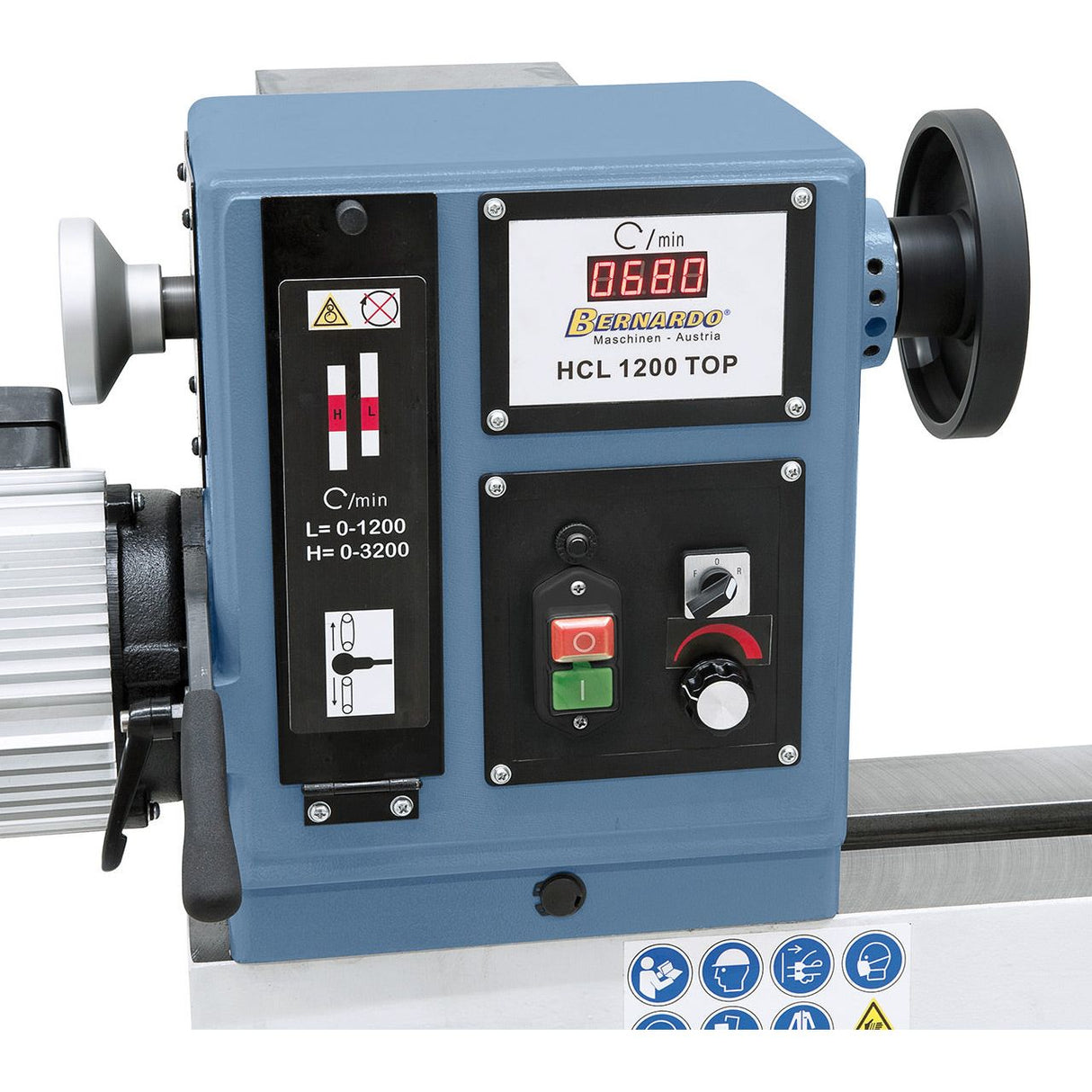 BERNARDO Drechselmaschine – Modell HCL 1200 Top