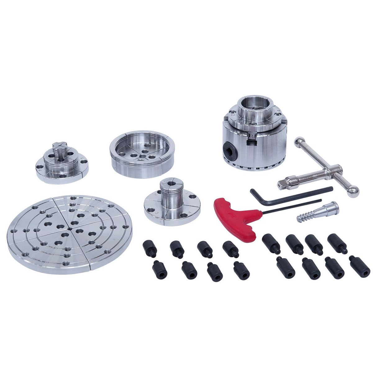 BERNARDO Zubehör Drechselmaschine – Modell Spannfutter-Set Premium M 70