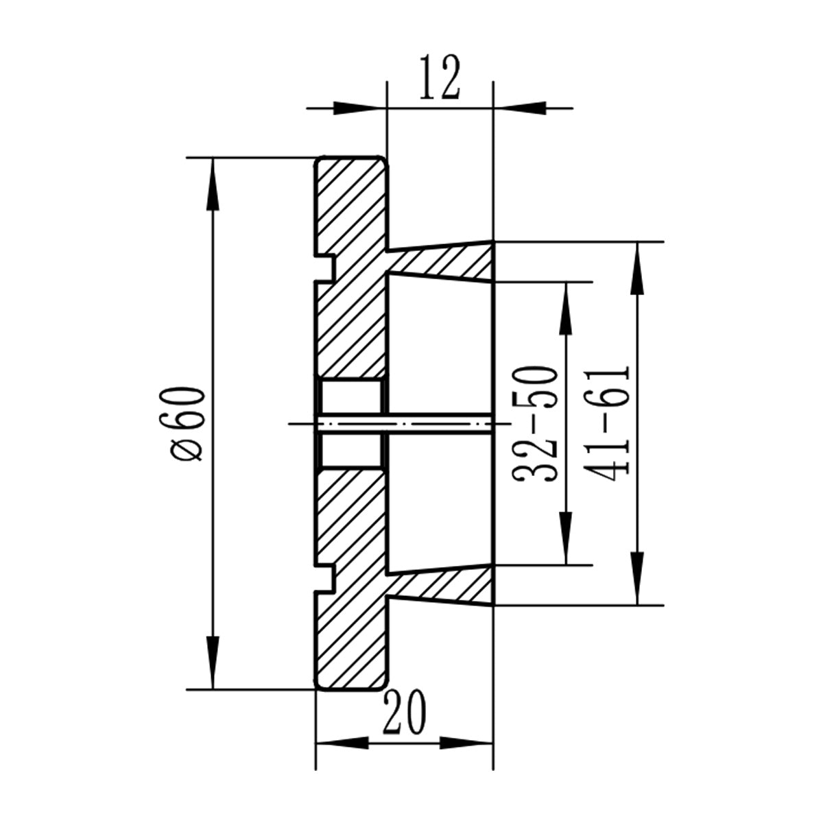 BERNARDO Zubehör Drechselmaschine – Modell Spannfutter-Set Premium M 70