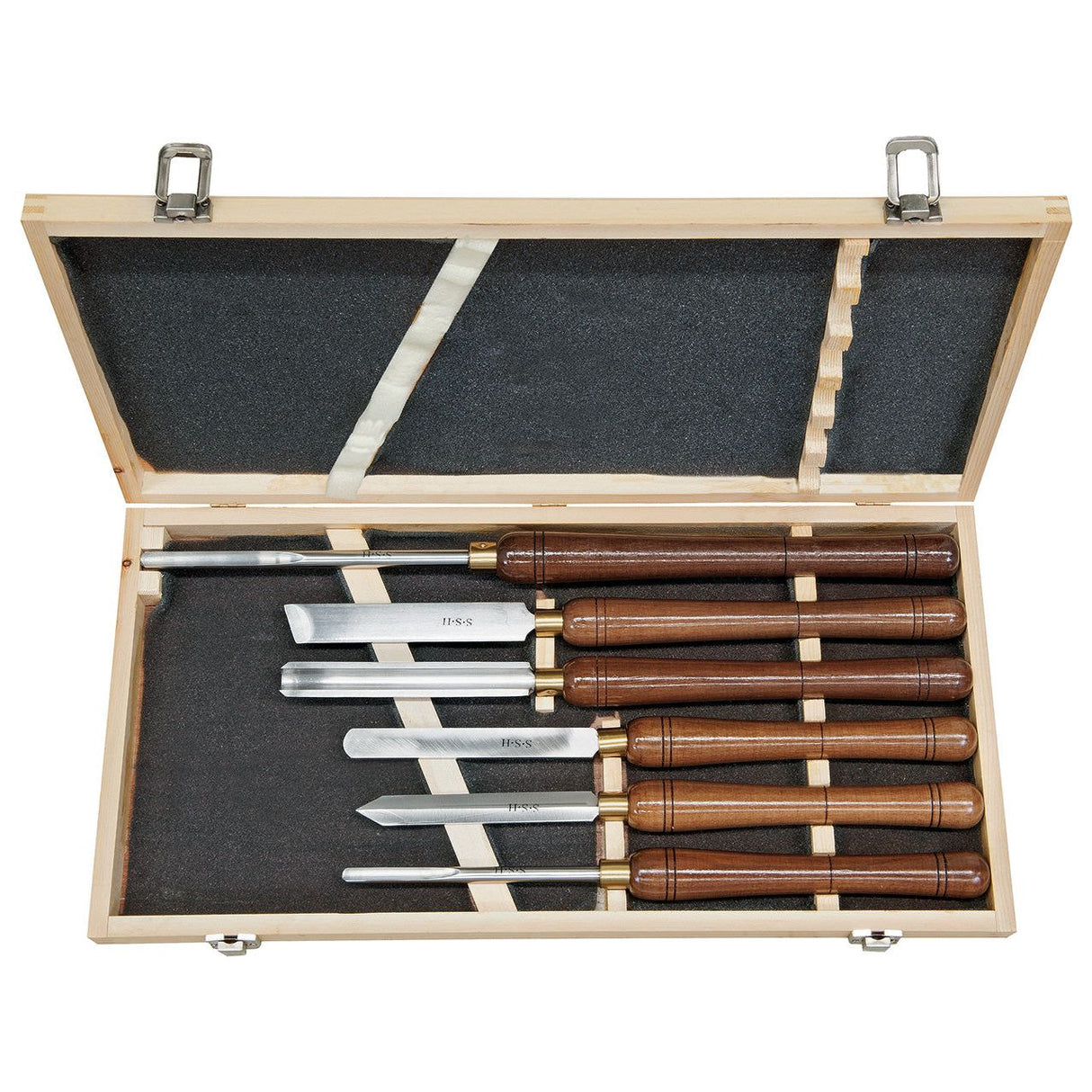 BERNARDO Drechselmesser – Modell Profi-Drechselmessersatz A, HSS, 6-tlg.
