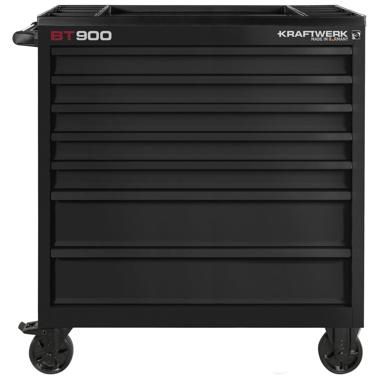 Kraftwerk Werkstattwagen „Made in Germany" Modell BASIC LINE Black Edition BT900s, 7 Schubladen, leer