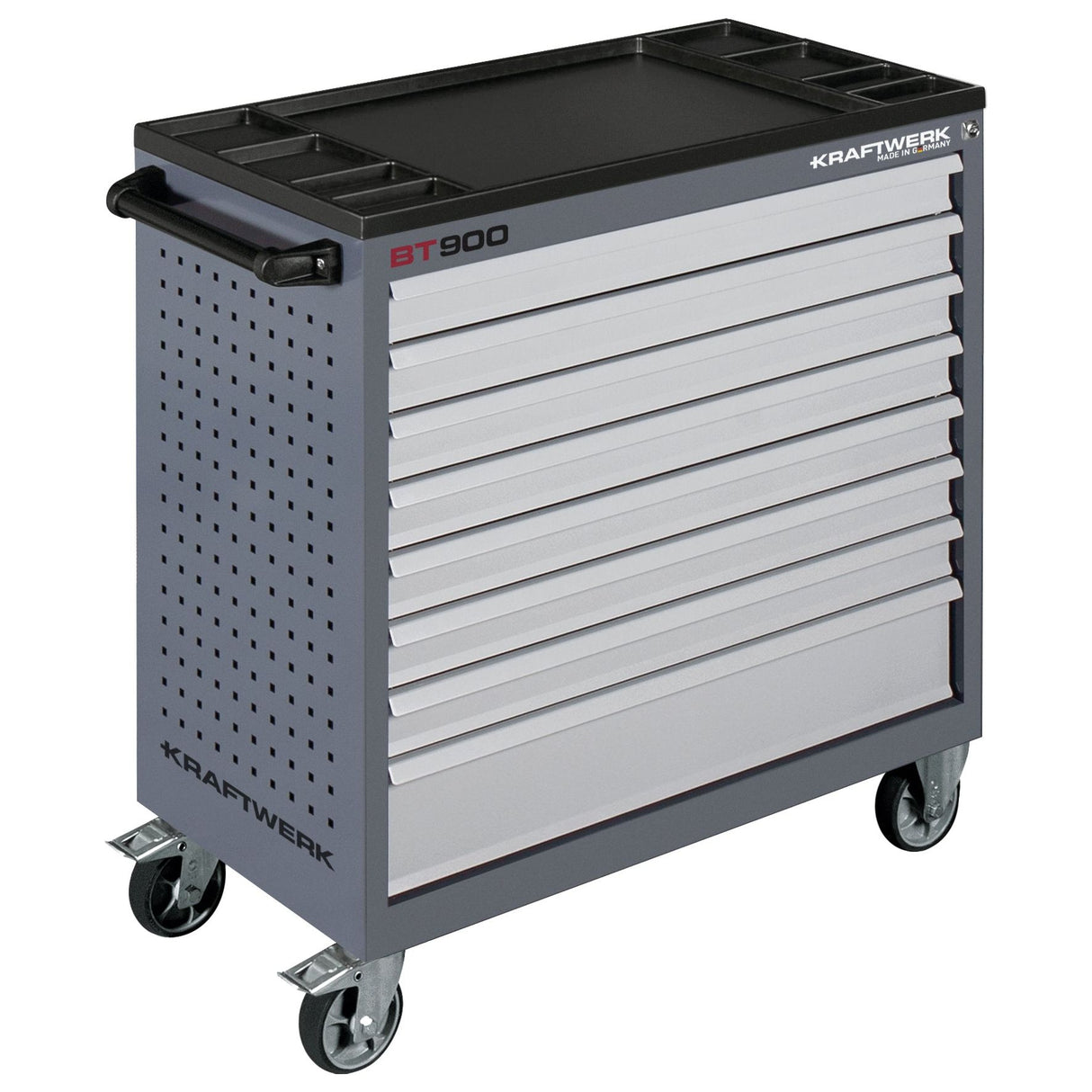 Kraftwerk BASIC LINE Werkstattwagen BT900 80/40 8 Schubladen