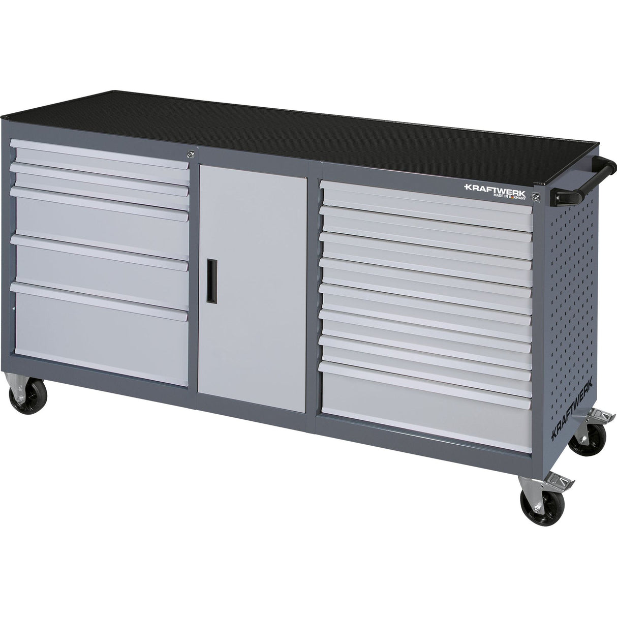 Kraftwerk Werkstattwagen „Made in Germany" Modell BASIC LINE BT1800, 13 Schubladen + 1 Schrank, leer