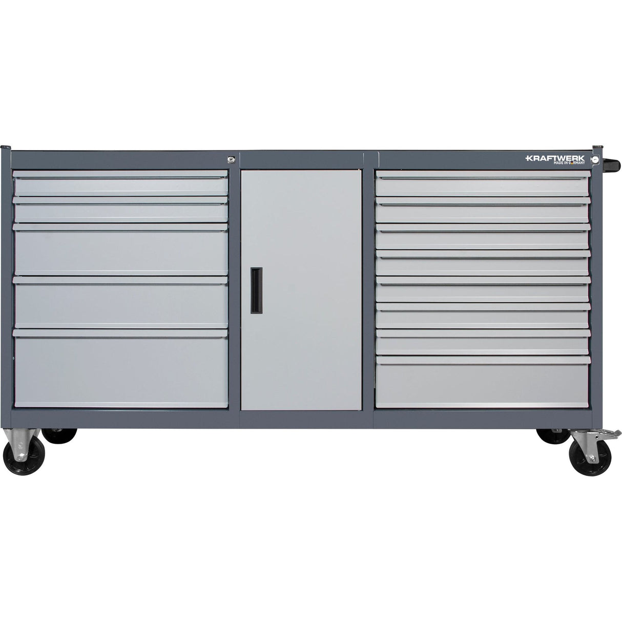 Kraftwerk Werkstattwagen „Made in Germany" Modell BASIC LINE BT1800, 13 Schubladen + 1 Schrank, leer