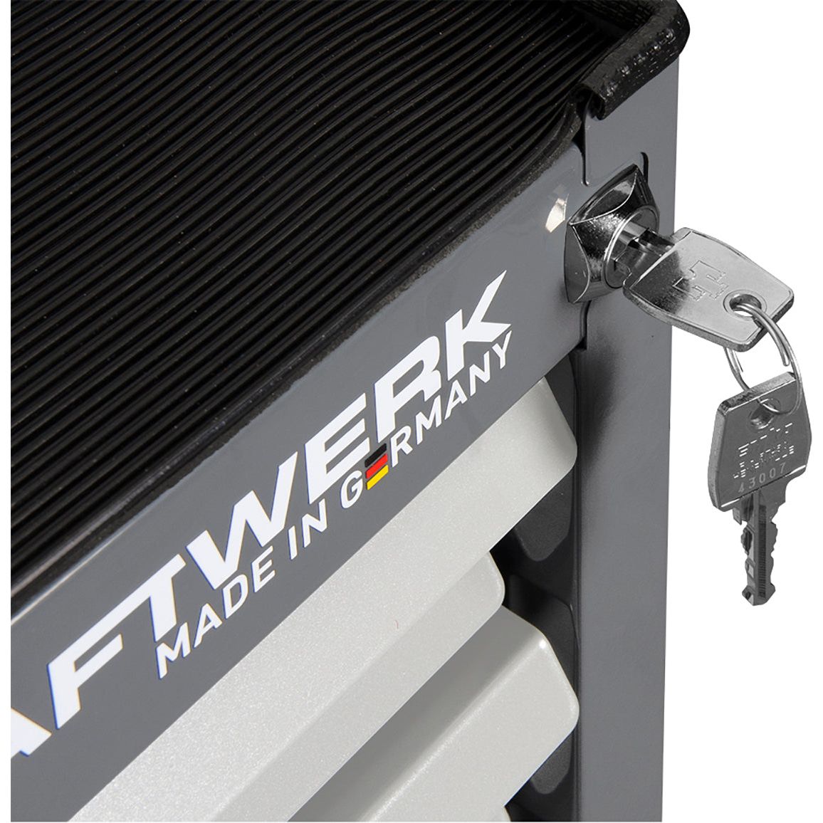 Kraftwerk Werkstattwagen „Made in Germany" Modell BASIC LINE BT1800, 13 Schubladen + 1 Schrank, leer